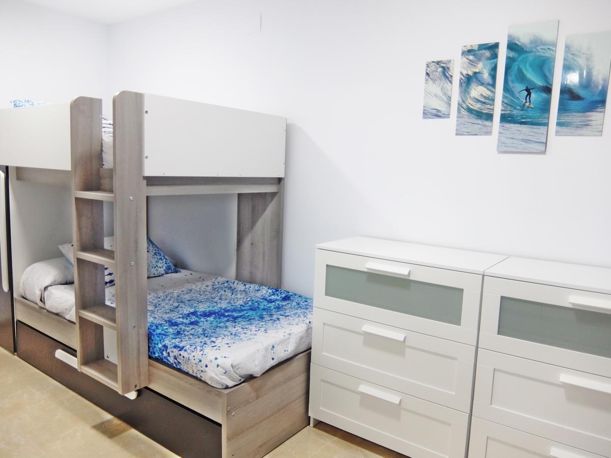 Apartamento Familiar Junto A La Playa De San Fernando - Oliva Kültér fotó